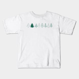 Christmas Trees Kids T-Shirt